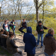 Junior-Ranger Marienau auf dem Weinberg