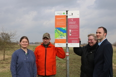 Rangerteam im Erholungbereich bei Bleckede