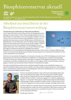 Biosphärenreservat aktuell - 22. Ausgabe