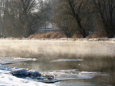 Winter an der Jeetzel