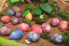 Eier-Kunst zu Ostern