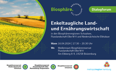 Einladung zum Dialogforum Enkeltaugliche Land- und Forstwirtschaft am 16.04.24 in Boizenburg