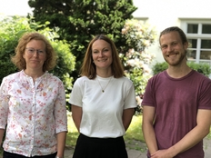 Das Regionalmanagement-Team besteht aus Christine Lohmann, Felicia Harms sowie Jannick Elsner (v.l.n.r).