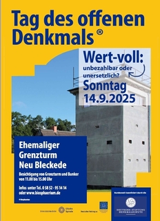 Einladung zum Tag des offenen Denkmals