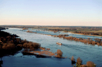 Elbe bei Hochwasser