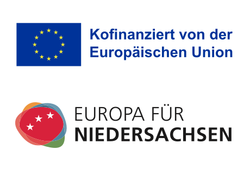 Förderlogos EU und Land Niedersachsen