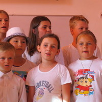 Chor der Secondary School in Sf. Gheorghe