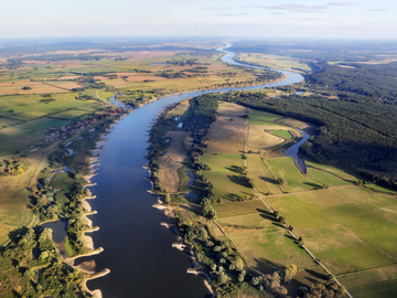 Die Elbe als ehemaliger Grenzfluss