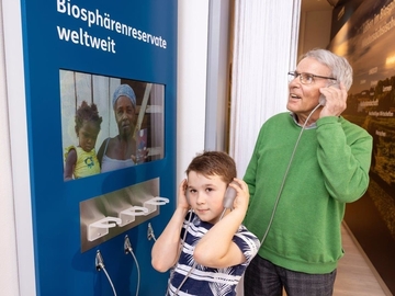 Biosphärenreservate weltweit kennenlernen im Biosphaerium