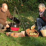 Kochen in der Streuobstwiese