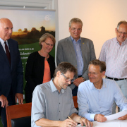 Unterzeichnung der Kooperationsvereinbarung zwischen der Biosphärenreservatsverwaltung und Staatsbosbeheer