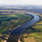 Flusslandschaft Elbe